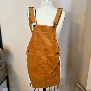 Forever 21 Tan Corduroy skirt Overalls
